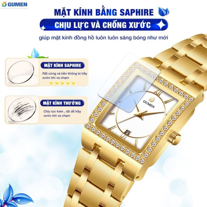 Đồng Hồ Đeo Tay Nữ Gumen Wr04 29 dong ho gumen 302