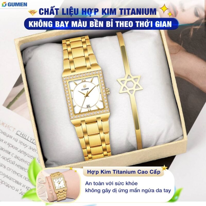 Đồng Hồ Đeo Tay Nữ Gumen Wr04 30 dong ho gumen 303