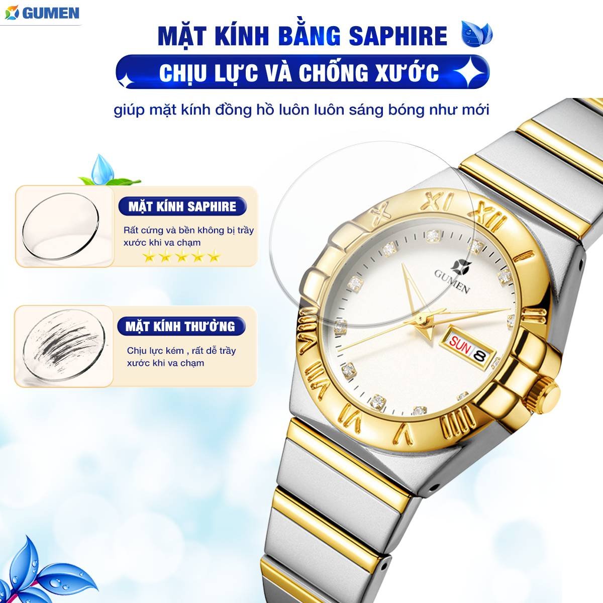 Gumen - Thương hiệu đồng hồ Thụy Sĩ được ưa chuộng tại Việt Nam 3 dong ho gumen 314