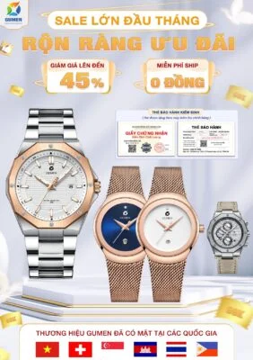 Gumen ra mắt đồng hồ Glassic kỷ niệm 10 năm 1 gumen