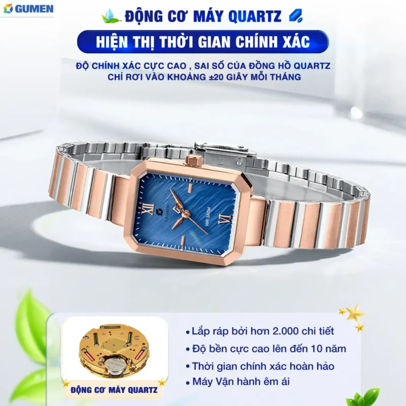 Đồng Hồ Đeo Tay Nữ Gumen Nf09
