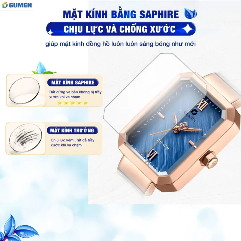 Đồng Hồ Đeo Tay Nữ Gumen Nf09