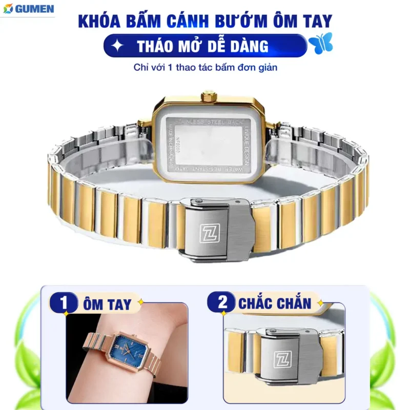 Đồng Hồ Đeo Tay Nữ Gumen Nf09