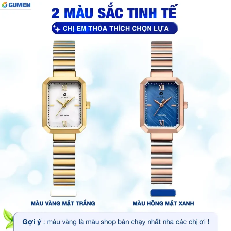 Đồng Hồ Đeo Tay Nữ Gumen Nf09