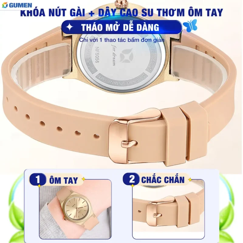 dong ho nu gumen nf17 4