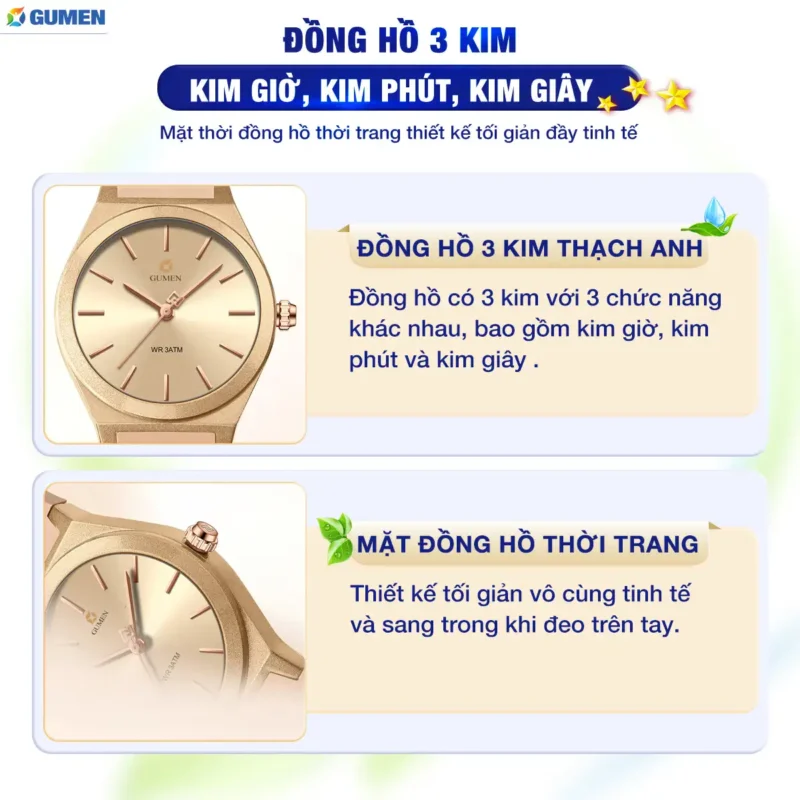 dong ho nu gumen nf17 6